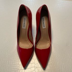 Steve Madden vala red heels size 9